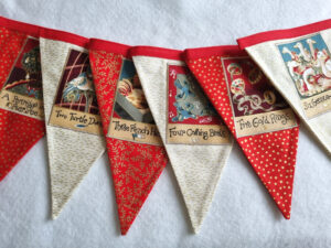 12 Days of Christmas Bunting