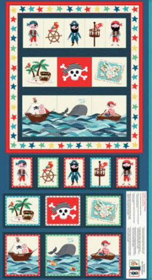 Panel - Pirate Pocket Organiser