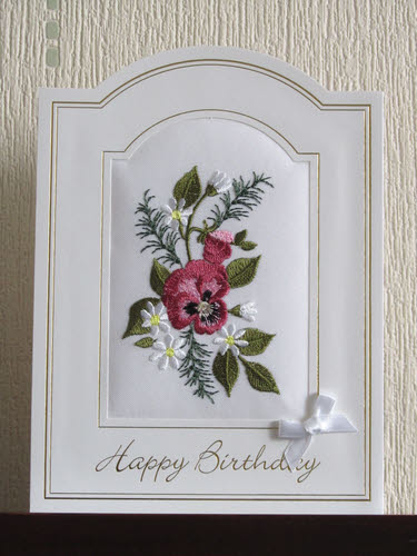 Pansy - Birthday Card