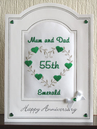 Emerald (55th) Anniversary Cards