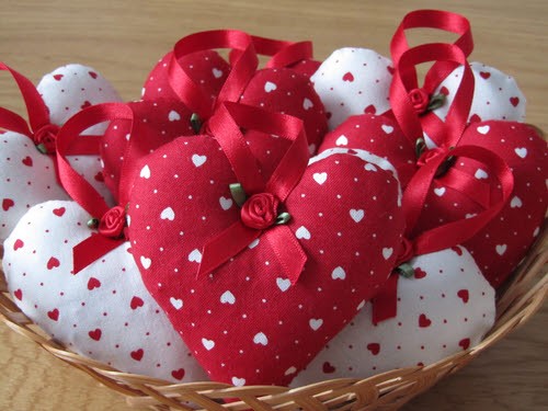 Lavender Hearts - Valentine