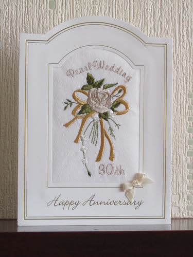 Pearl (30th) Anniversary Cards