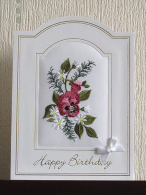 Pansy - Birthday Card