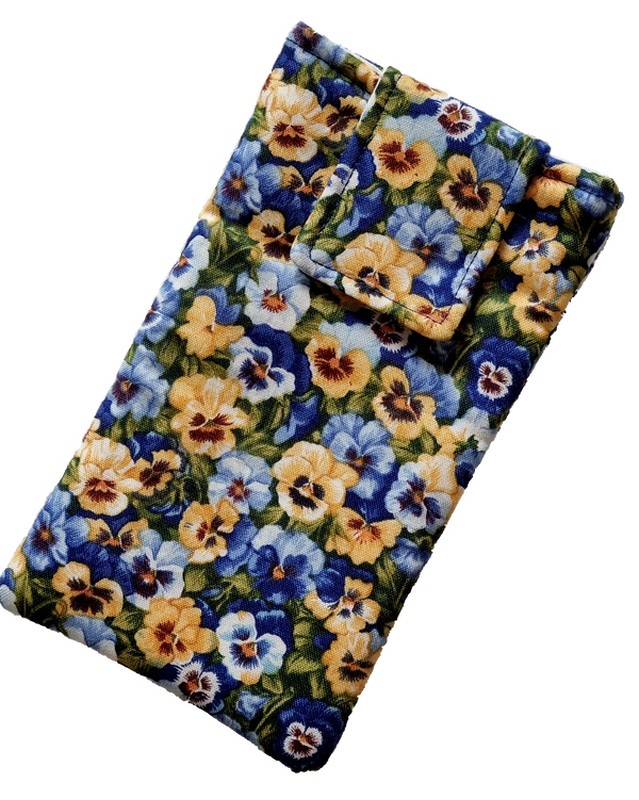 Blue Pansy - Glasses Case
