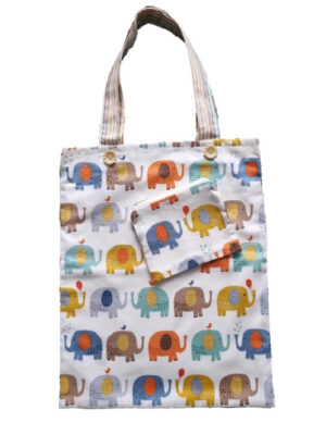 Elephants - Children's Tote Bag and Purse