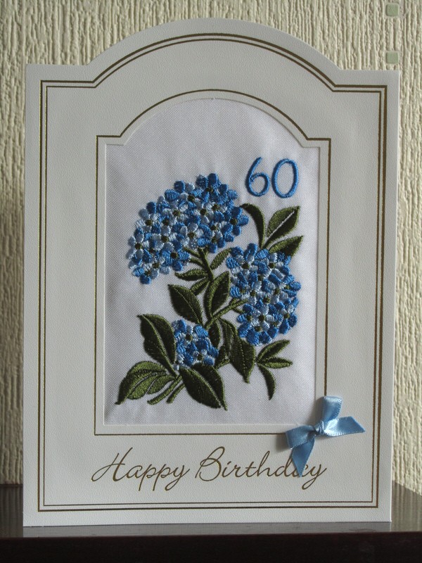 Hydrangea - Birthday Card - Image 2