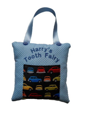 Tooth Fairy Pillow - Motor Cars
