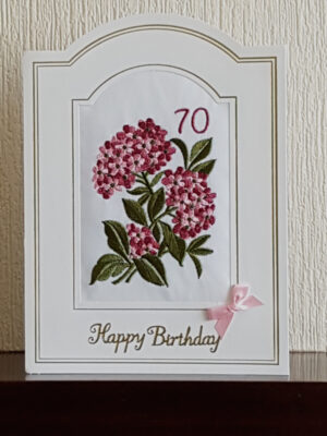 Hydrangea - Birthday Card