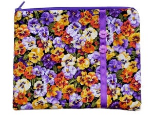 Pansies - Makeup Bag