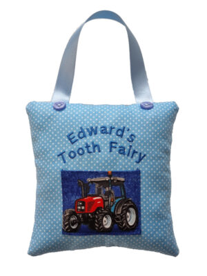Tooth Fairy Pillow - Red Tractor