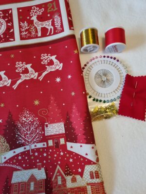 Kit - Scandinavian Scene Fabric Advent Calendar