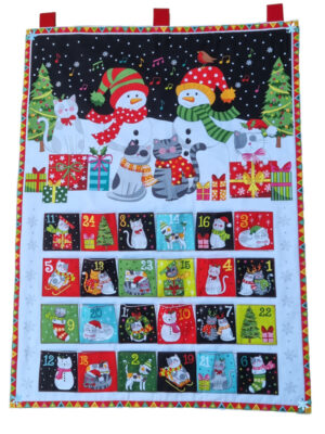 Santa Paws Fabric Advent Calendar