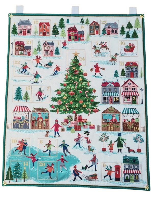 Skaters Fabric Advent Calendar
