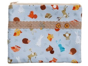 Woodland Animals - Makeup Bag