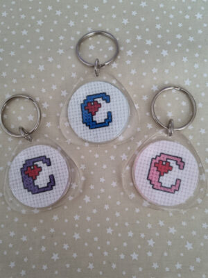 Alphabet Keyring - C
