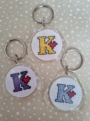 Alphabet Keyring - K