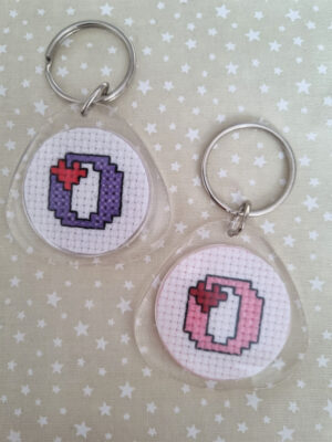 Alphabet Keyring - O