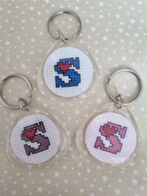 Alphabet Keyring - S
