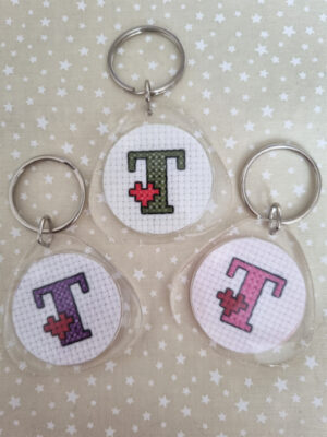 Alphabet Keyring - T