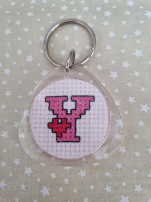Alphabet Keyring - Y