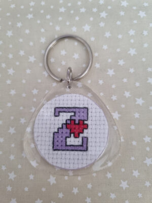 Alphabet Keyring - Z