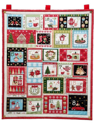 Cosy Home Christmas Fabric Advent Calendar