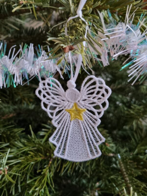 Angel - Lace Tree Decoration
