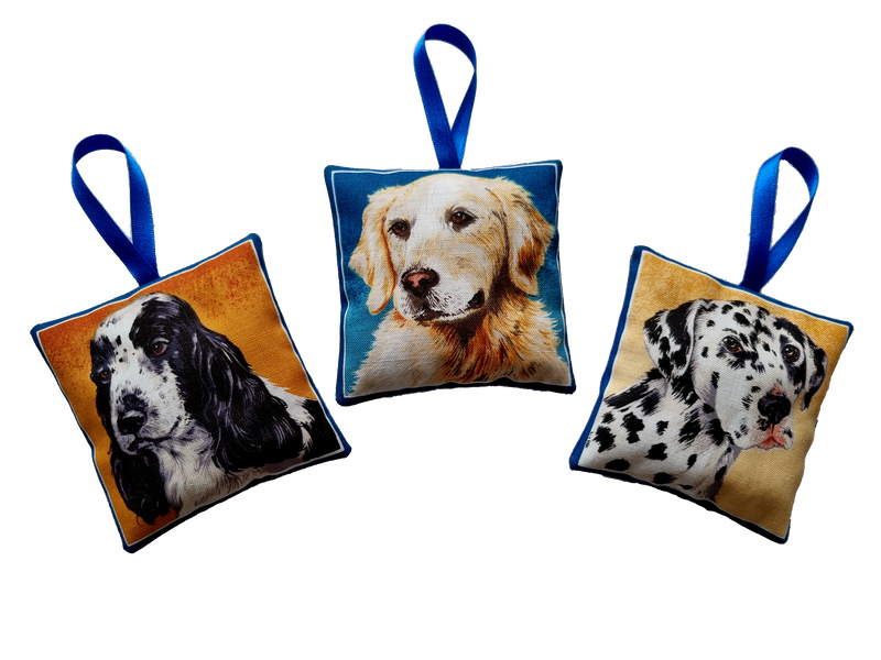 Lavender Sachets - Dogs Set A