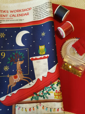 Kit - Santa's Workshop Fabric Advent Calendar