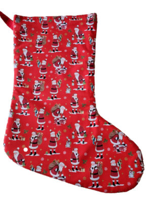 Large Christmas Stocking - Red Father Christmas