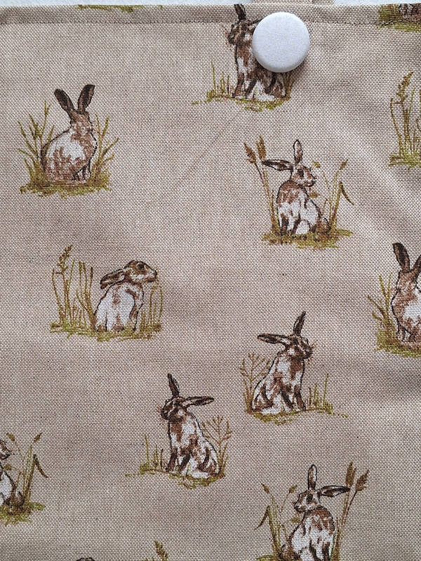 Adult's Tote Bag - Rabbits - Image 2