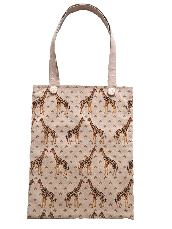 Adult's Tote Bag - Giraffes